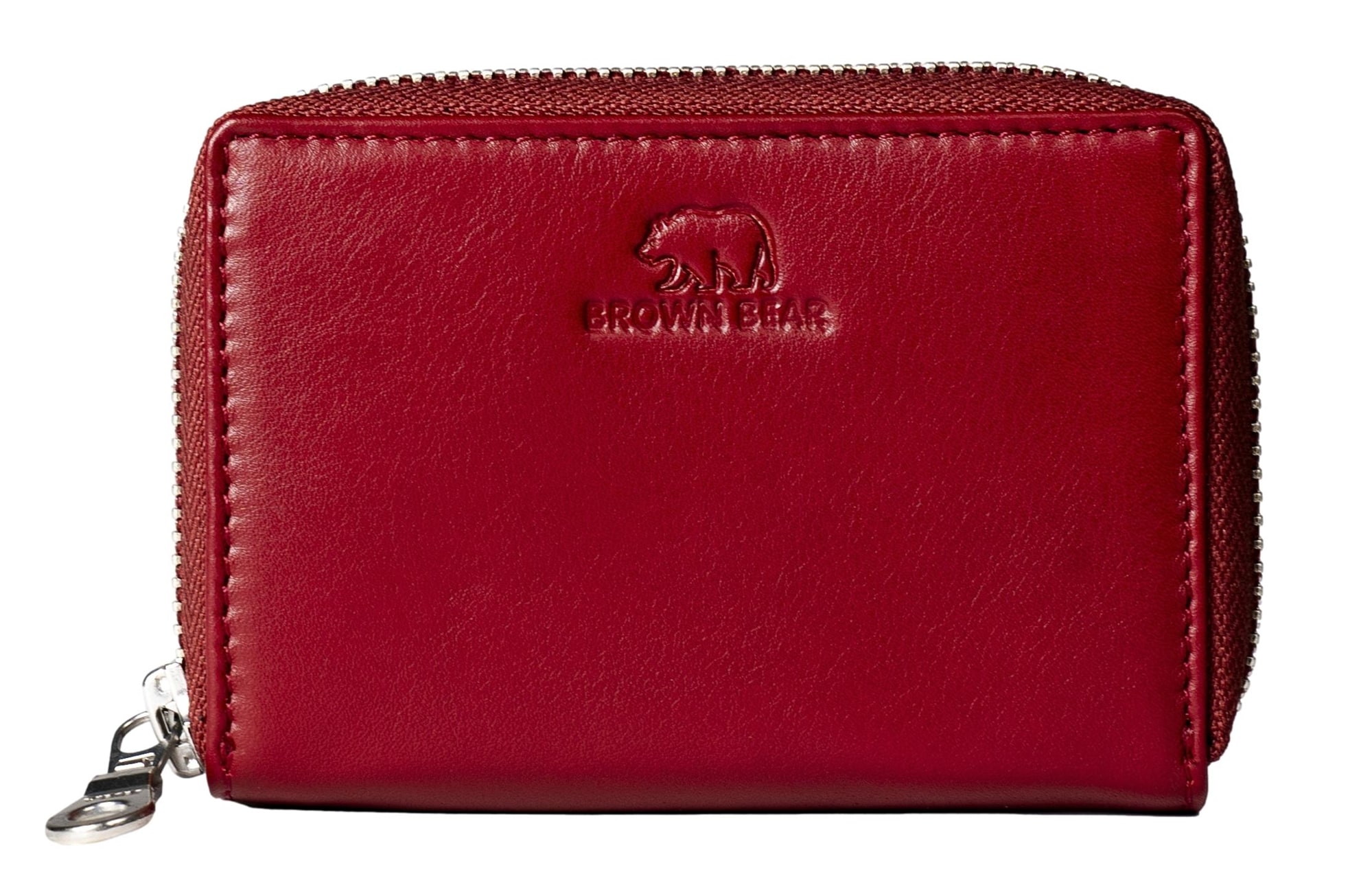 slim_wallet_red_brown_bear_kai_01-min.jpeg Kai - kleinere Geldbörse